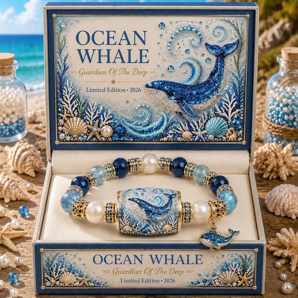 🌊 Limited Edition Ocean Guardian Bracelet Set | Coastal Gift Jewelry
