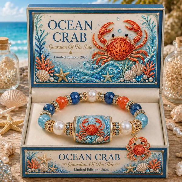 🌊 Limited Edition Ocean Guardian Bracelet Set | Coastal Gift Jewelry
